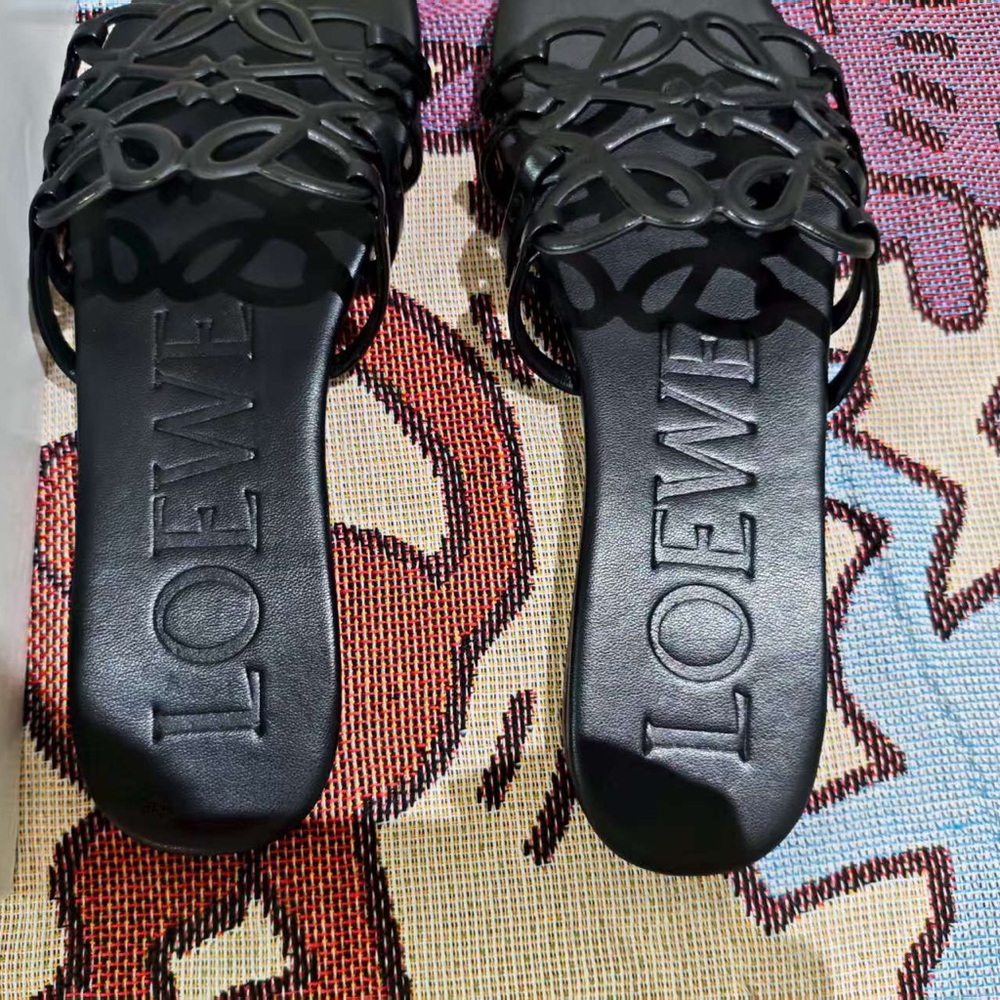 Loewe Black Sandals slippers - Picture 4 of 5